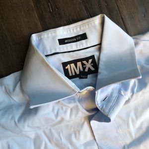 Express Men’s button down shirt in blue